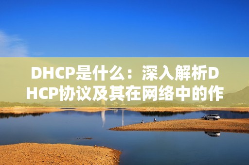 DHCP是什么：深入解析DHCP协议及其在网络中的作用