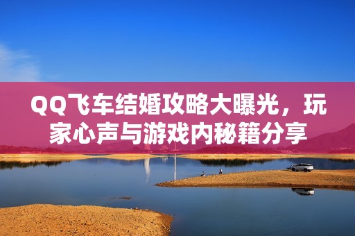 QQ飞车结婚攻略大曝光，玩家心声与游戏内秘籍分享