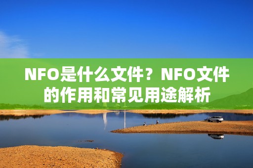 NFO是什么文件？NFO文件的作用和常见用途解析