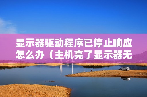 显示器驱动程序已停止响应怎么办（主机亮了显示器无信号输入怎么解决）