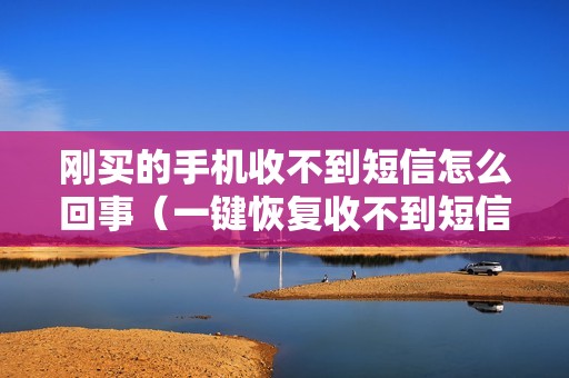 刚买的手机收不到短信怎么回事（一键恢复收不到短信验证码）