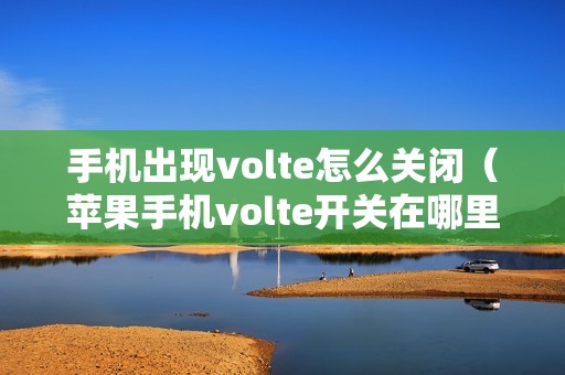 手机出现volte怎么关闭（苹果手机volte开关在哪里设置）