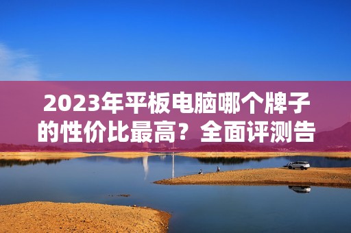 2023年平板电脑哪个牌子的性价比最高?全面评测告诉你!