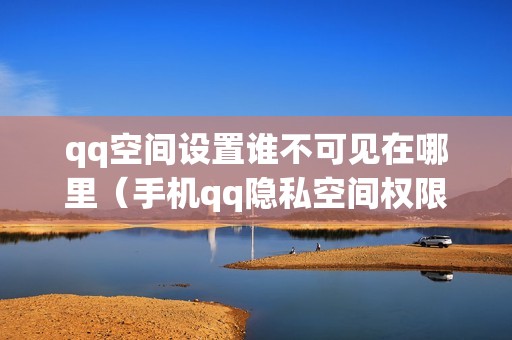 qq空间设置谁不可见在哪里（手机qq隐私空间权限怎么设置）