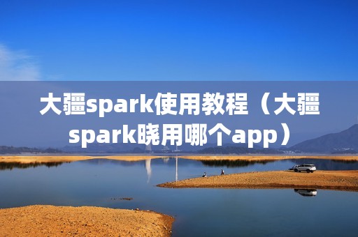 大疆spark使用教程（大疆spark晓用哪个app）