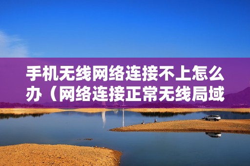 手机无线网络连接不上怎么办（网络连接正常无线局域网灰色打不开怎么解决）