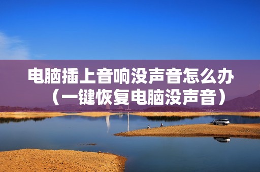 电脑插上音响没声音怎么办（一键恢复电脑没声音）
