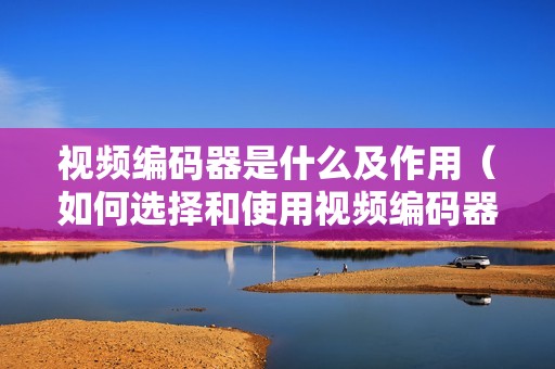 视频编码器是什么及作用（如何选择和使用视频编码器）