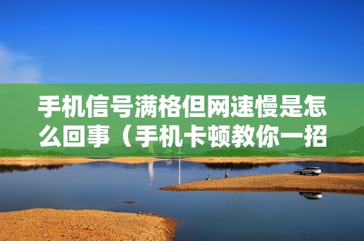 手机信号满格但网速慢是怎么回事(手机卡顿教你一招提升网速的方法)