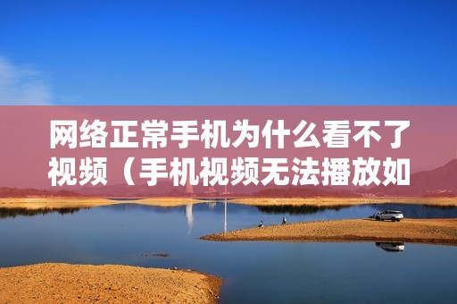 网络正常手机为什么看不了视频(手机视频无法播放如何修复)