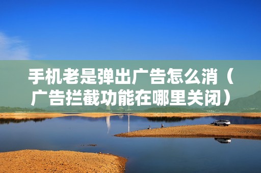 手机老是弹出广告怎么消（广告拦截功能在哪里关闭）