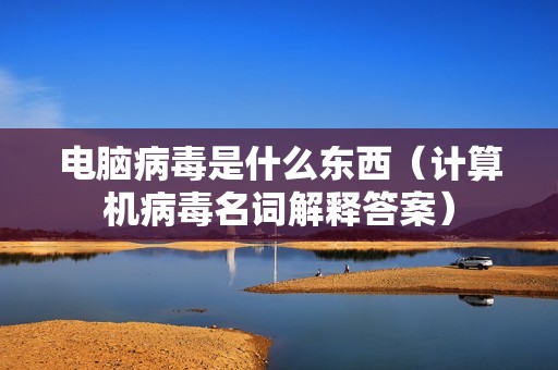 电脑病毒是什么东西（计算机病毒名词解释答案）