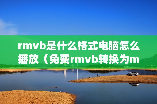 rmvb是什么格式电脑怎么播放（免费rmvb转换为mp4的软件）