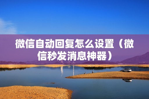 微信自动回复怎么设置（微信秒发消息神器）