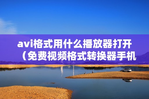 avi格式用什么播放器打开（免费视频格式转换器手机版）