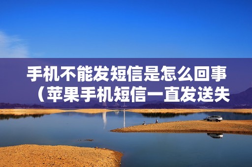 手机不能发短信是怎么回事（苹果手机短信一直发送失败怎么解决）