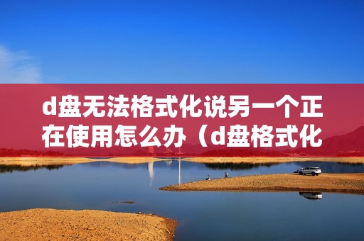 d盘无法格式化说另一个正在使用怎么办（d盘格式化显示有程序在运行怎么解决）