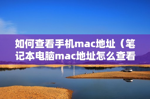 如何查看手机mac地址（笔记本电脑mac地址怎么查看）