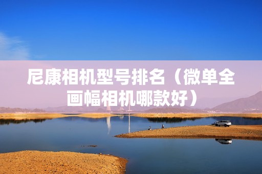 尼康相机型号排名（微单全画幅相机哪款好）
