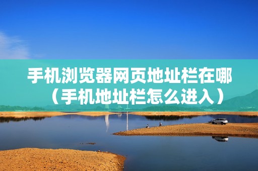 手机浏览器网页地址栏在哪（手机地址栏怎么进入）