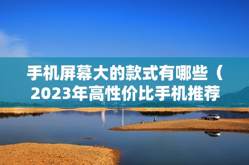 手机屏幕大的款式有哪些（2023年高性价比手机推荐）