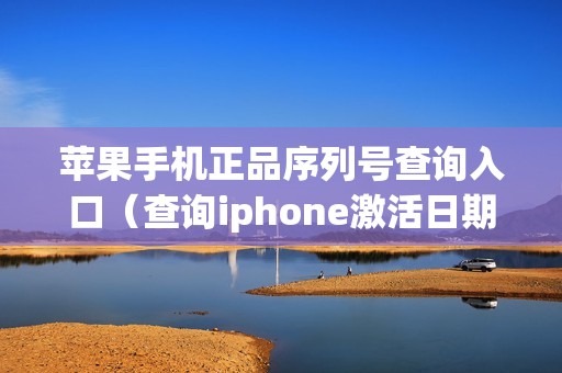 苹果手机正品序列号查询入口（查询iphone激活日期的方法）