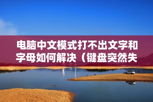 电脑中文模式打不出文字和字母如何解决（键盘突然失灵按什么键恢复）