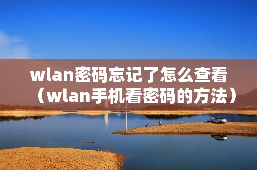 wlan密码忘记了怎么查看（wlan手机看密码的方法）