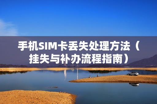 手机SIM卡丢失处理方法（挂失与补办流程指南）