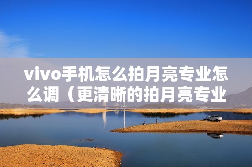 vivo手机怎么拍月亮专业怎么调(更清晰的拍月亮专业模式参数设置)