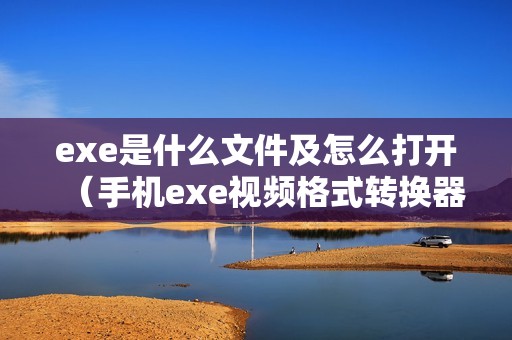 exe是什么文件及怎么打开（手机exe视频格式转换器）