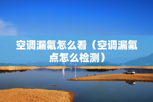 空调漏氟怎么看（空调漏氟点怎么检测）
