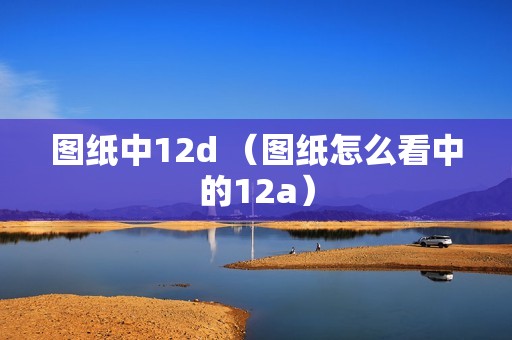 图纸中12d （图纸怎么看中的12a）