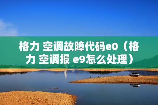 格力 空调故障代码e0（格力 空调报 e9怎么处理）