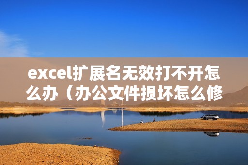excel扩展名无效打不开怎么办(办公文件损坏怎么修复)