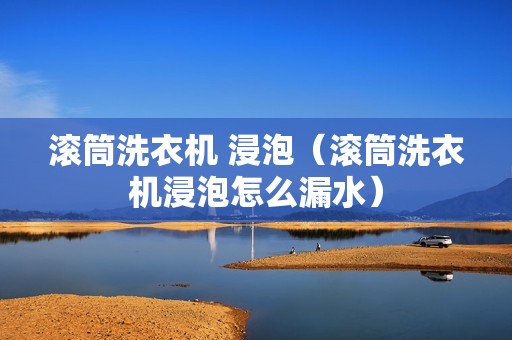 滚筒洗衣机 浸泡（滚筒洗衣机浸泡怎么漏水）