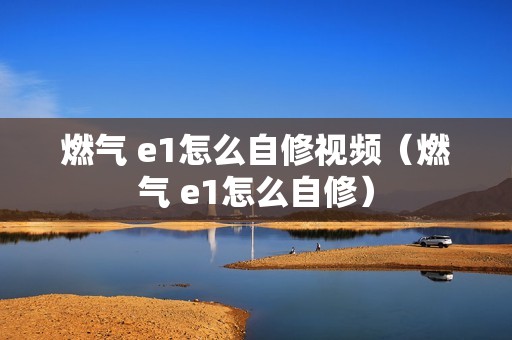 燃气 e1怎么自修视频（燃气 e1怎么自修）