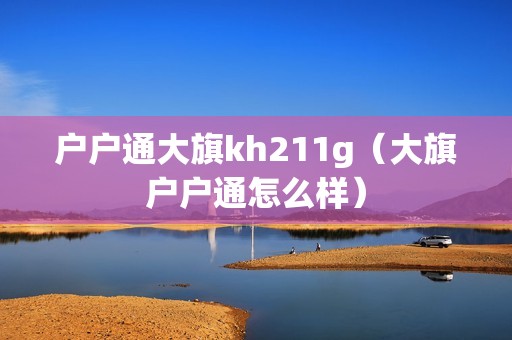 户户通大旗kh211g（大旗户户通怎么样）