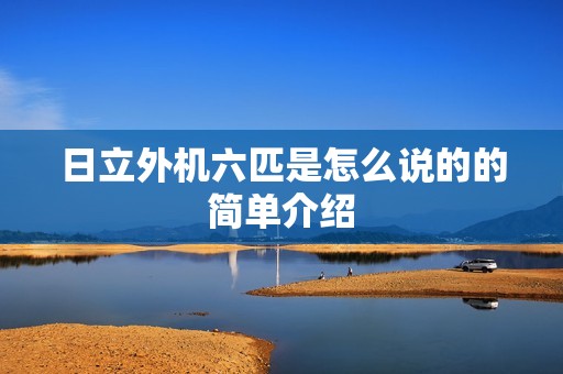 日立外机六匹是怎么说的的简单介绍