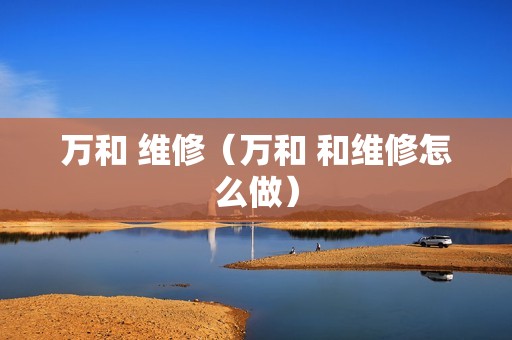 万和 维修（万和 和维修怎么做）