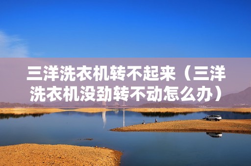 三洋洗衣机转不起来（三洋洗衣机没劲转不动怎么办）