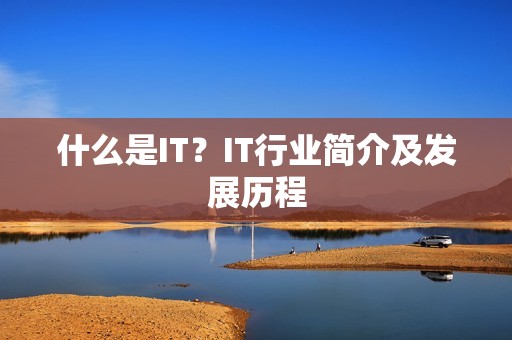 什么是IT？IT行业简介及发展历程