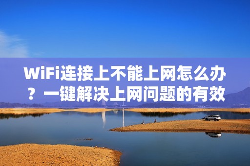 WiFi连接上不能上网怎么办？一键解决上网问题的有效方法整理